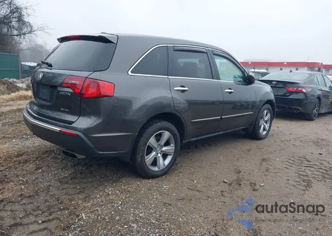 2011 Acura Mdx из США, поврежденный, VIN 2HNYD2H27BH543511